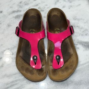 hot pink birkenstocks